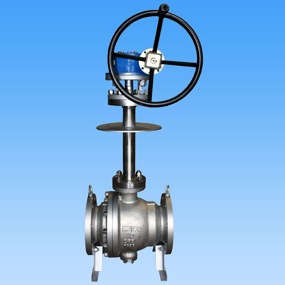 Injap Bebola Dipasang Trunnion Kriogenik