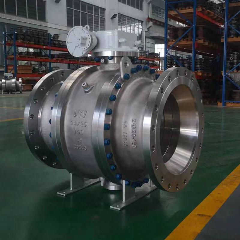 Kurangkan Bore Trunnion Mounted Ball Valve